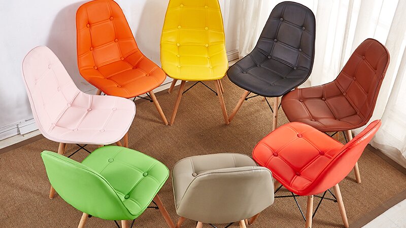 Ghế Eames bọc da