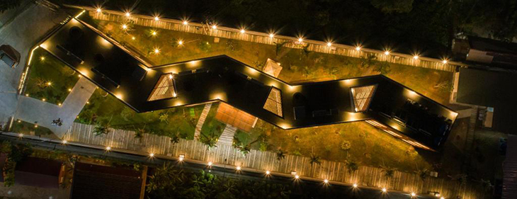 Huynh Thao Hotel from above