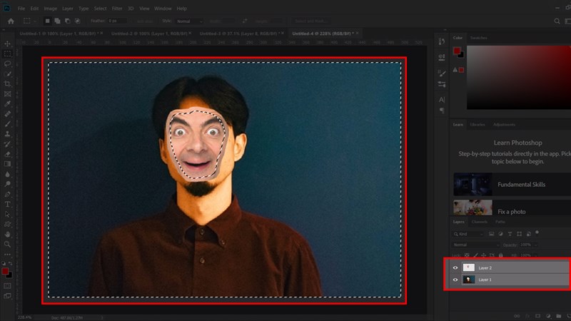 Cách ghép mặt bằng Photoshop để bạn tha hồ biến hóa trên ảnh của mình