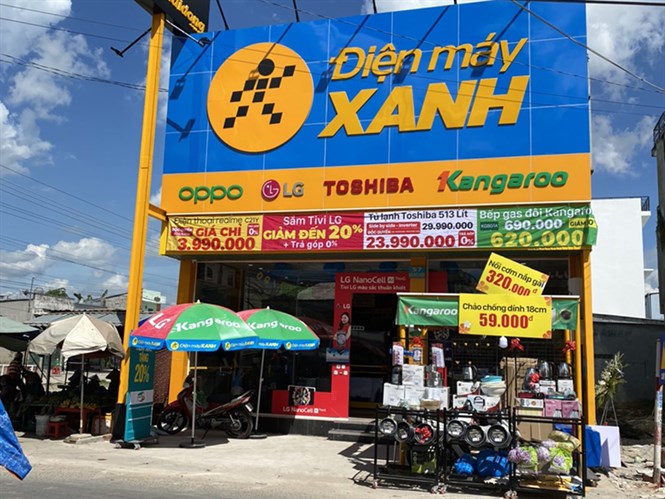 Siêu thị Điện máy XANH Ấp Thị, Mỹ Hiệp, Chợ Mới, An Giang