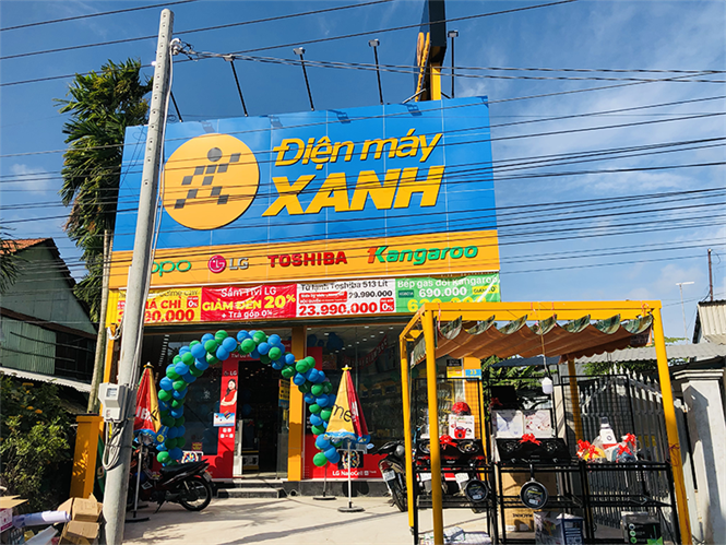 Siêu thị Điện máy XANH Long Giang, Chợ Mới, An Giang