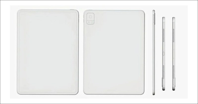 Bản vẽ phác thảo thiết kế của Vivo Pad Bản vẽ phác thảo thiết kế của Vivo Pad