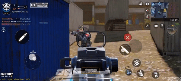 Trải nghiệm chiến game Call Of Duty trên Vivo Y53s