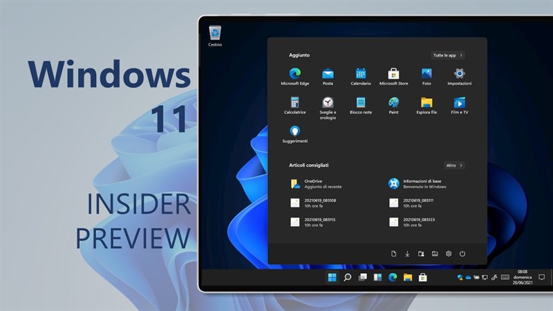 Người dùng đã có thể tải về phiên bản Windows 11 Insider Preview để dùng thử