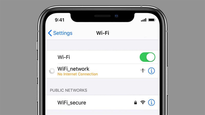 Lỗi vô hiệu hóa Wi-Fi trên iPhone