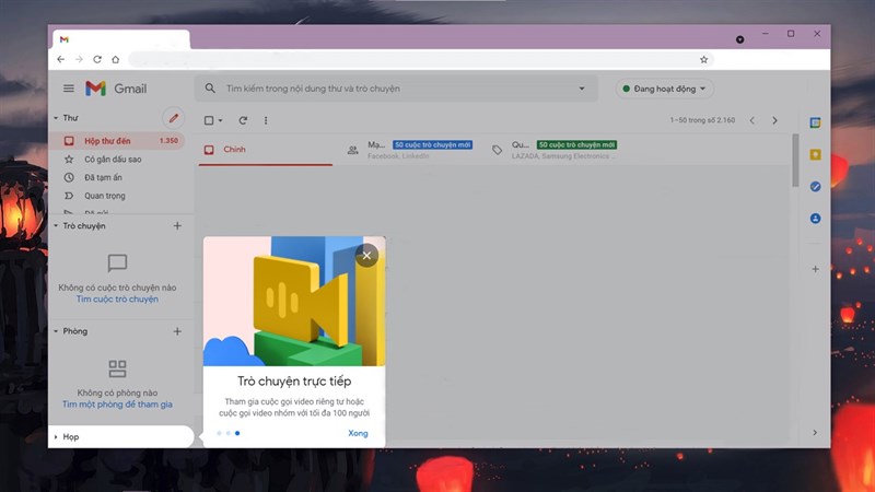 cách bật giao diện mới trong Gmail