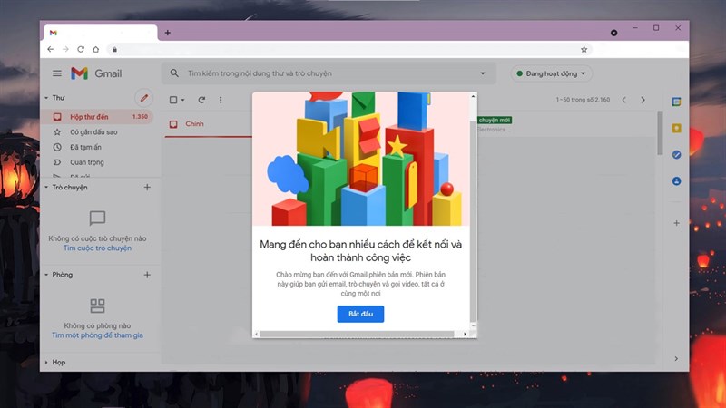cách bật giao diện mới trong Gmail