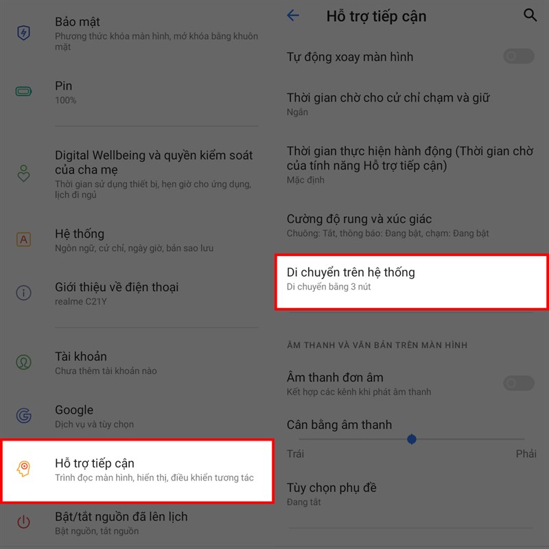 Điều hướng bằng cử chỉ