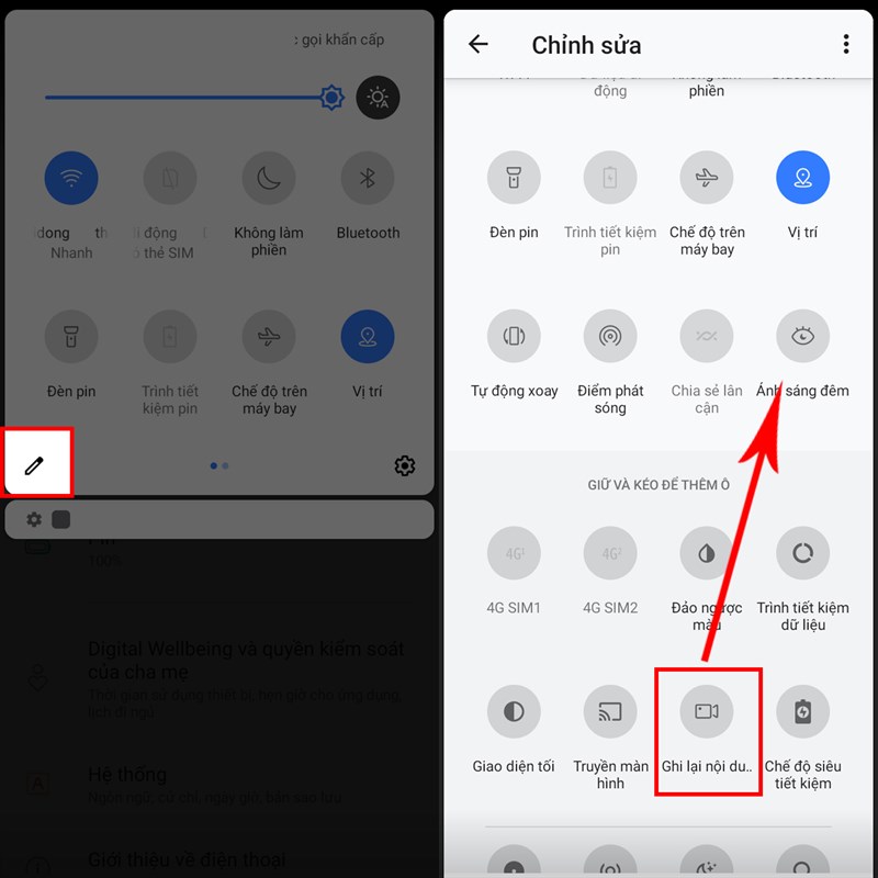 Tùy chỉnh bảng công cụ 