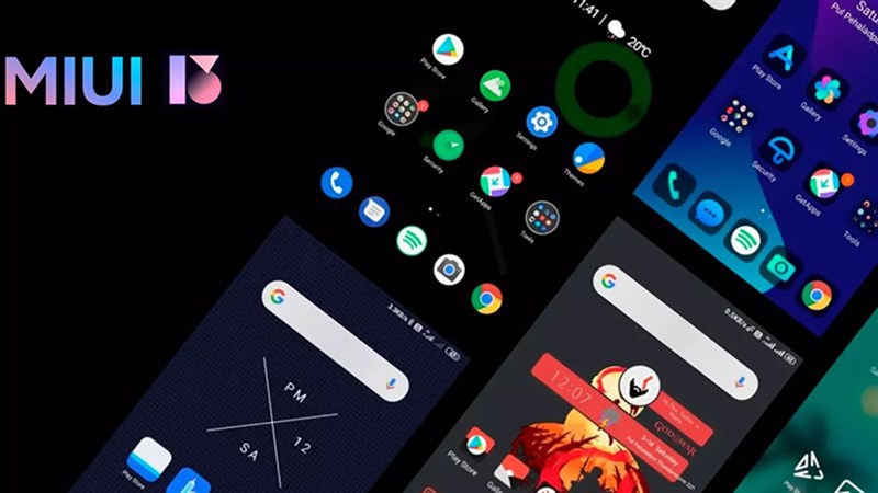 Bên cạnh tính năng MIUI 13 còn được nâng cấp rất nhiều về mặt giao diện 