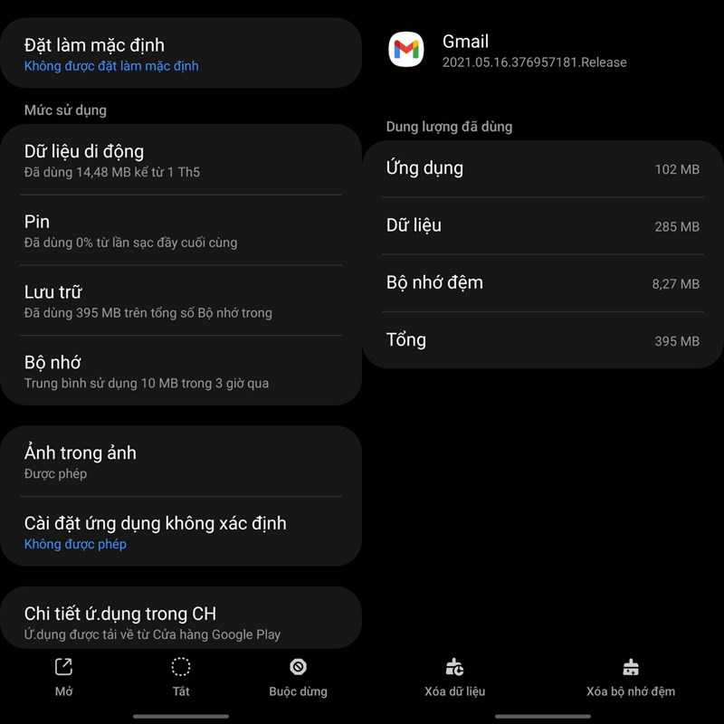 Fix lỗi Gmail