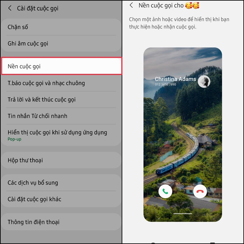 hiết lập nền cuộc gọi tạo cá tính và phong cách riêng không đụng hàng với bất cứ ai hiết lập nền cuộc gọi tạo cá tính và phong cách riêng không đụng hàng với bất cứ ai