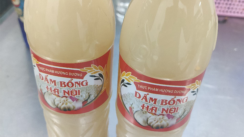 chai đựng dấm bỗng