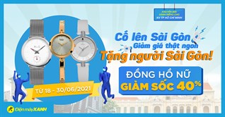 Top 8 đồng hồ nữ dây da, kim loại giảm SỐC 40%, giá từ 500K, chỉ có tại Sài Gòn