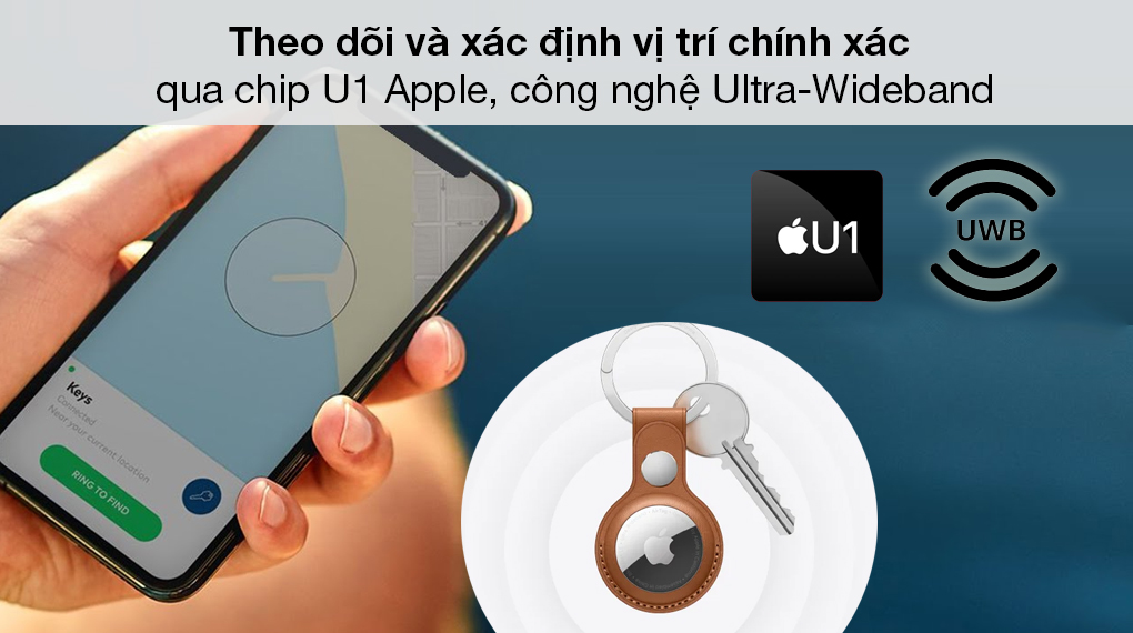 Thiết bị định vị thông minh AirTag là gì? Cấu tạo thiết bị này ra sao? > Công nghệ sử dụng Ultra-Wideband