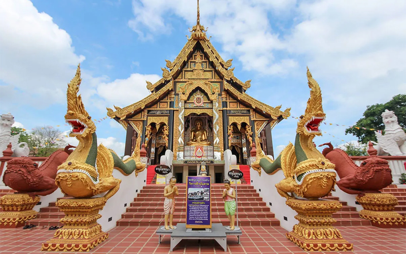 Wat Tha Mai là ngôi đền lâu đời tại Thái Lan