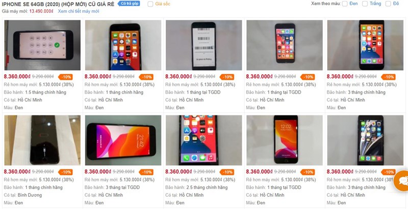 TOP 5 iPhone cũ giá rẻ nhất