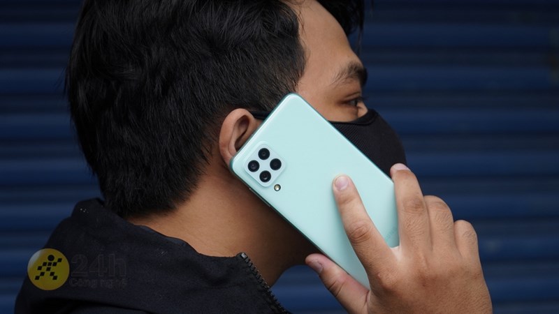 Trên tay Galaxy A22