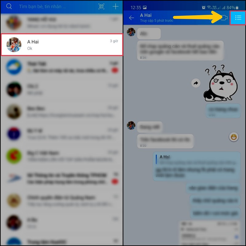 Tùy chỉnh bật/tắt thông báo cho từng cuộc hội thoại, không ảnh hưởng đến thông báo toàn ứng dụng Tùy chỉnh bật/tắt thông báo cho từng cuộc hội thoại, không ảnh hưởng đến thông báo toàn ứng dụng
