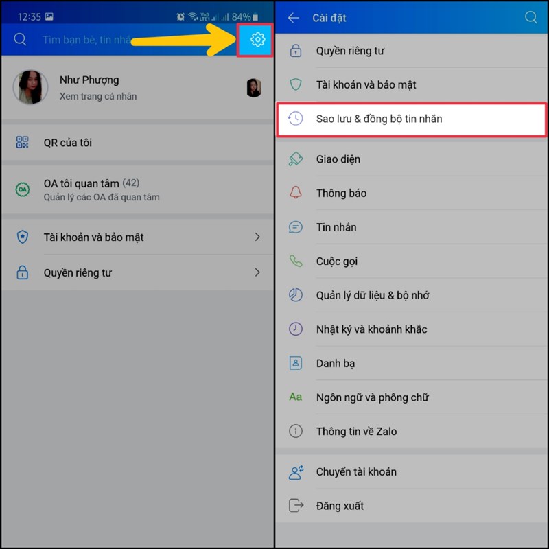 Lưu trữ hình ảnh trong Zalo trên tài khoản Google Drive để tránh bị mất dữ liệu cá nhân Lưu trữ hình ảnh trong Zalo trên tài khoản Google Drive để tránh bị mất dữ liệu cá nhân