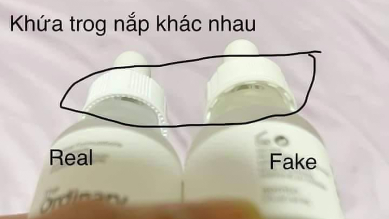 Các khứa sản phẩm thật nhỏ, và trải đều xung quanh vùng nắp