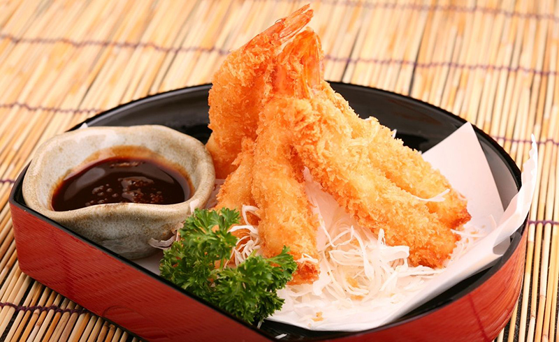 Những miếng tempura giòn rụm