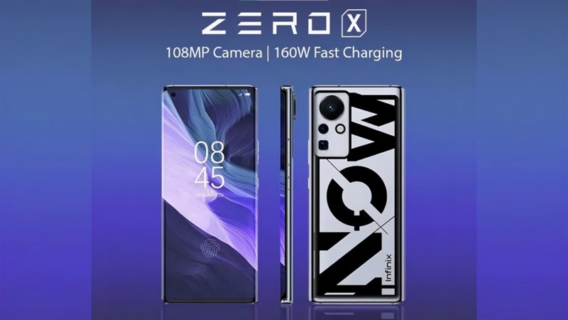 Infinix Zero X sạc nhanh 160W