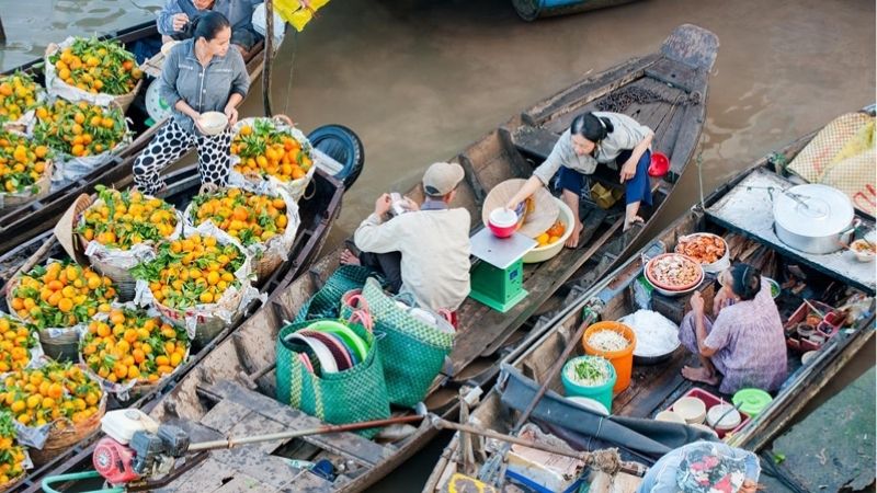 Chợ nổi Cái Răng