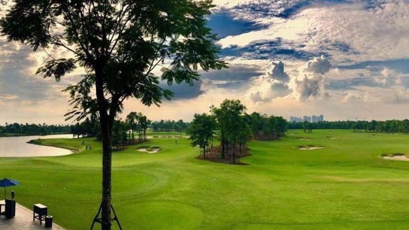 Song Be Golf Resort có những thảm cỏ xanh mướt