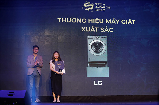 LG nhận thưởng Tech Awards 2020 về thương hiệu máy giặt xuất sắc nhất