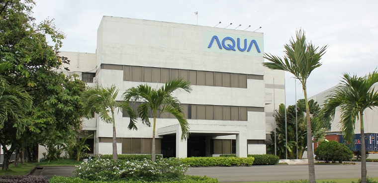 Trụ sở nhà máy AQUA tại Biên Hòa