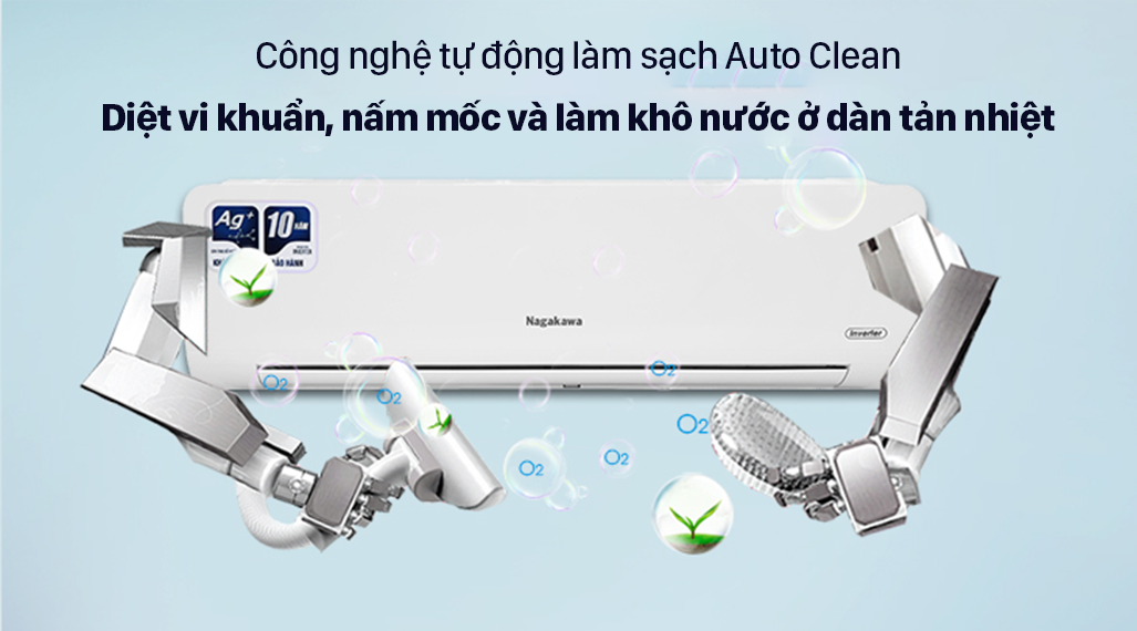 Công nghệ tự làm sạch Auto Clean