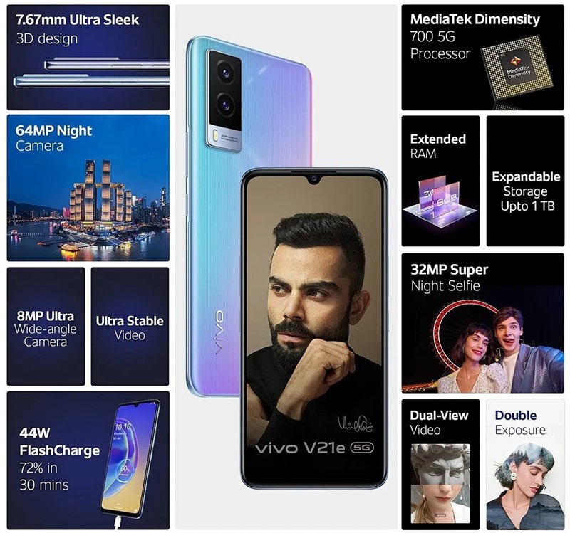 Vivo V21e 5G