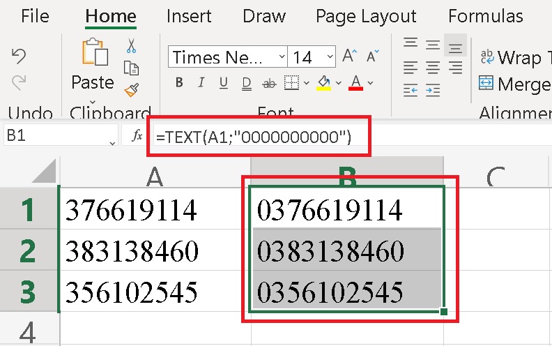 Cách thêm 0 vào số điện thoại trong Excel: Hướng dẫn chi tiết và dễ hiểu