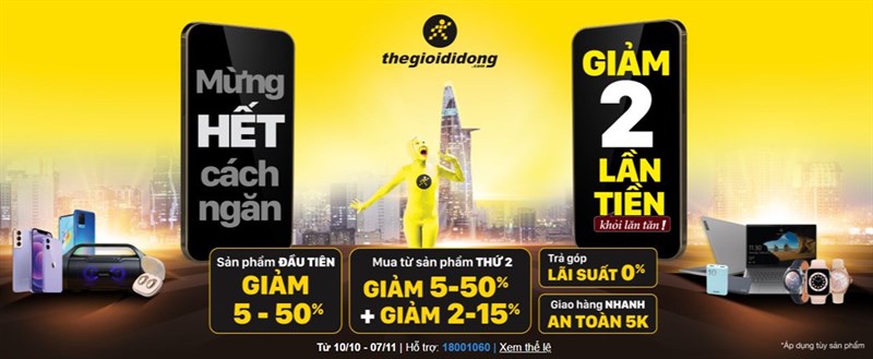 Mừng hết cách ngăn - Giảm 2 lần tiền