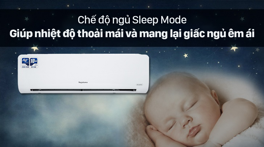 Chế độ Sleep Mode mang lại giấc ngủ êm ái