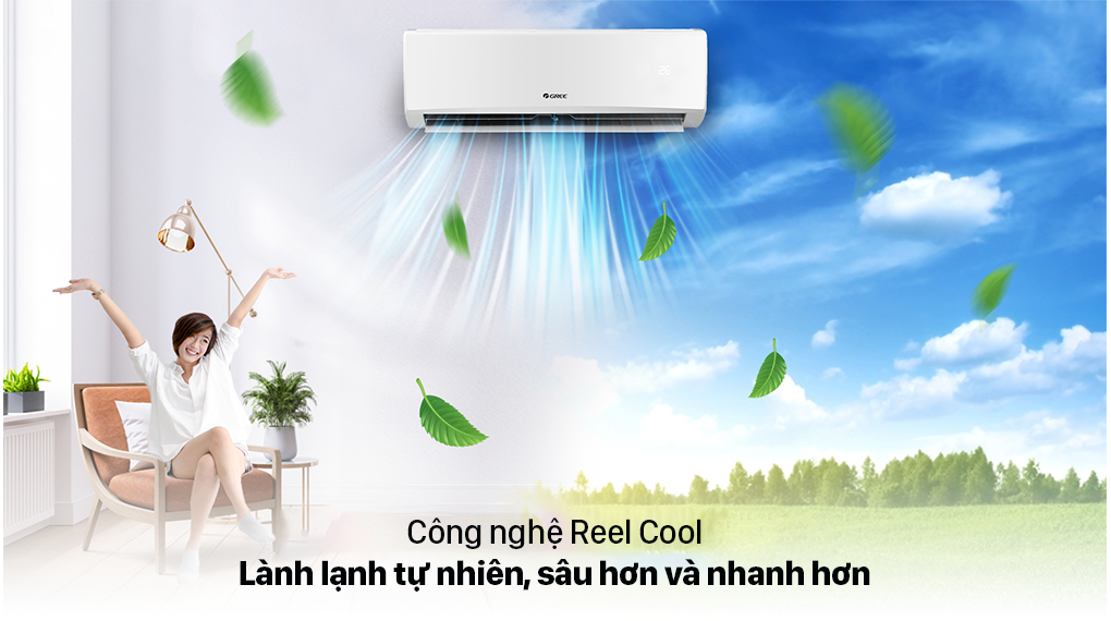 Công nghệ làm lạnh Real Cool trên Máy lạnh GREE