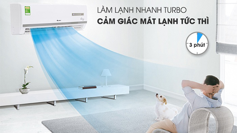 Máy lạnh có khả năng làm mát cực nhanh