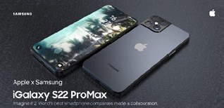 Rò rỉ concept iGalaxy S22 Pro Max - siêu phẩm mới đến từ Apple và Samsung