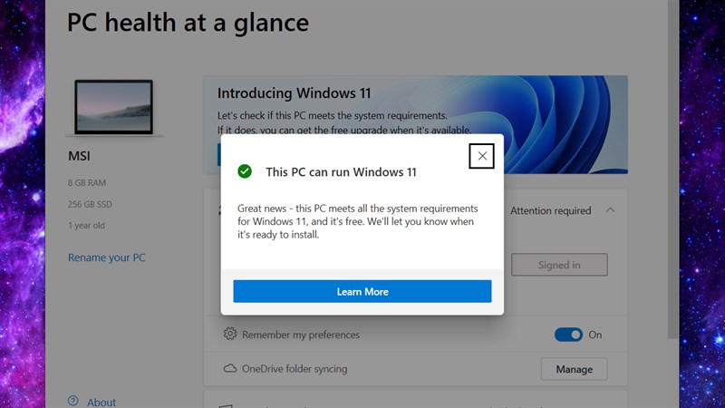 Cách xem máy tính của bạn có lên Windows 11 được không-4