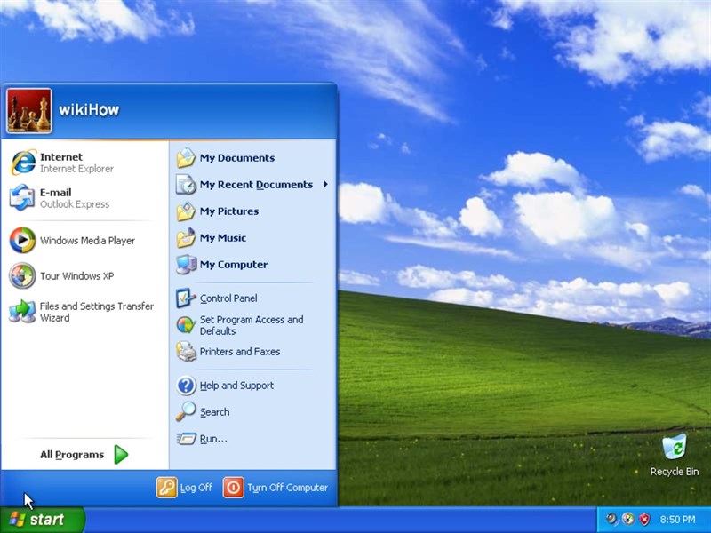 Thiết kế bo cong các góc cạnh đã từng xuất hiện ở trên Windows XP. (Nguồn: WikiHow).