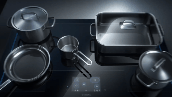Công nghệ nấu đa điểm Flexi Zone trên bếp từ