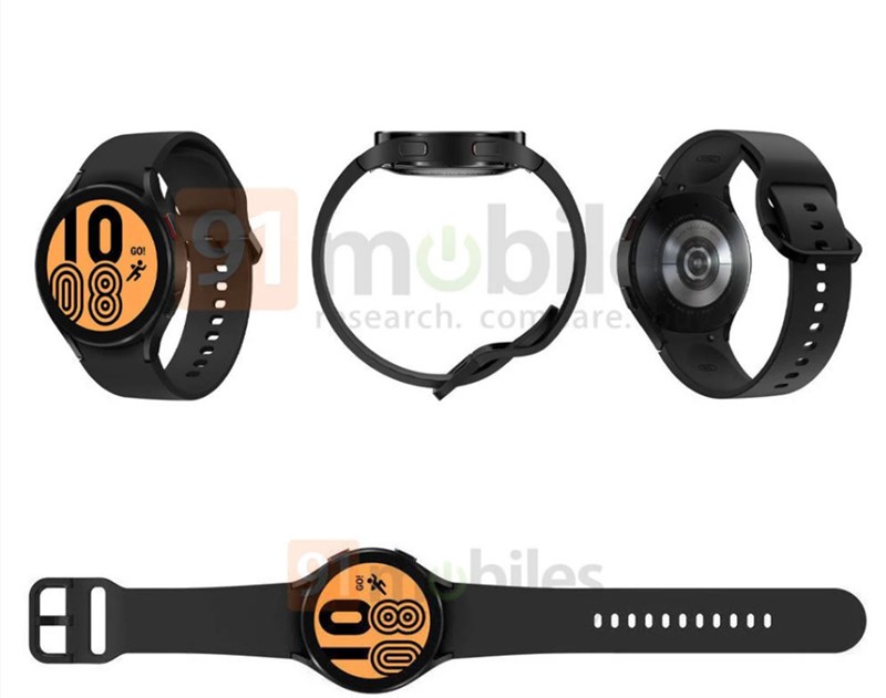 Galaxy Watch 4 lộ ảnh render: Thiết kế đẹp 'hút hồn', nhiều màu sắc