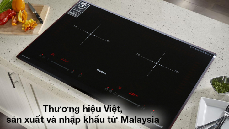 Bếp điện từ Nagakawa từ thương hiệu Việt, sản xuất tại Malaysia 9 lý do chọn mua bếp điện từ đôi Nagakawa NAG1213M > Bếp điện từ Nagakawa từ thương hiệu Việt, sản xuất tại Malaysia
