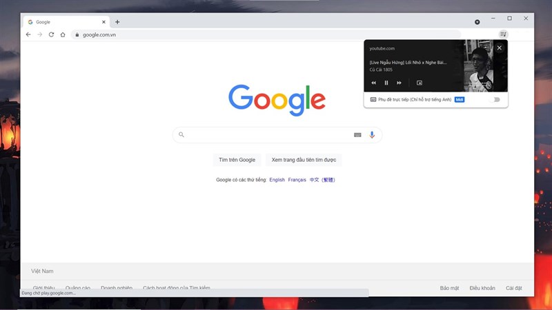 cách bật tính năng ‘Picture in Picture’ trên Chrome máy tính