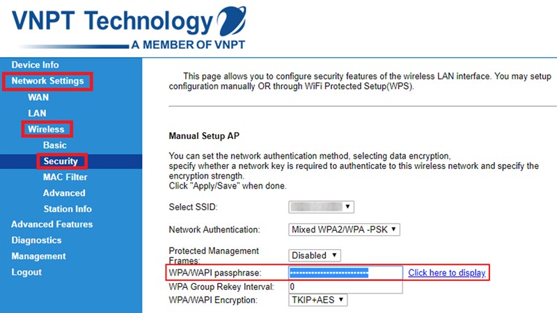 Cách đổi mật khẩu WiFi-5