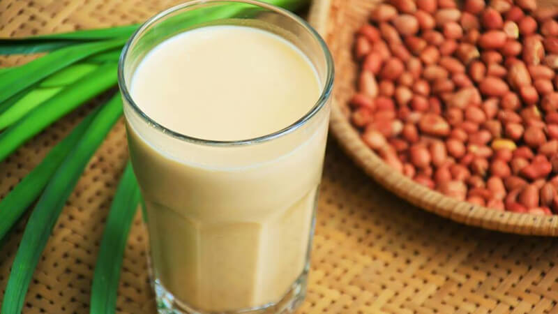 Sữa đậu phộng - thức uống ngon nên được dùng vào mỗi buổi sáng