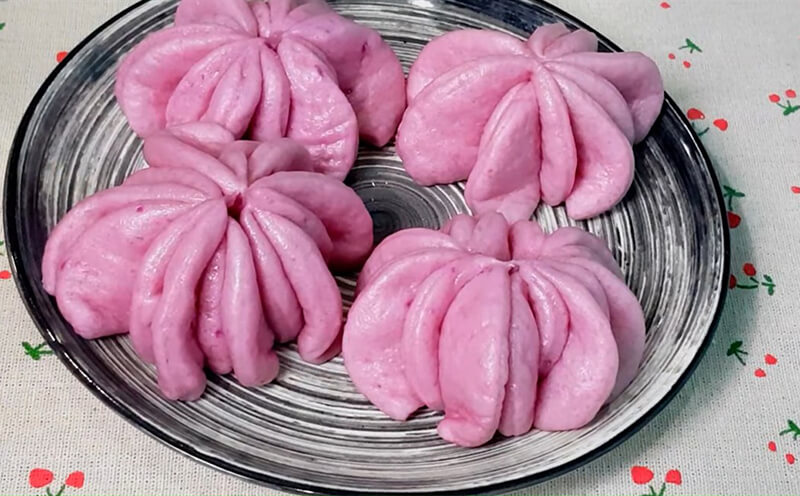 How to make delicious and nutritious purple sweet potato dumplings easy to make