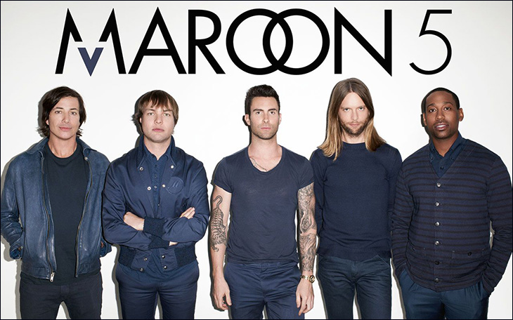 Top 16 bài hát hay nhất của Maroon 5 - nhóm nhạc 'ngũ quái' đình đám