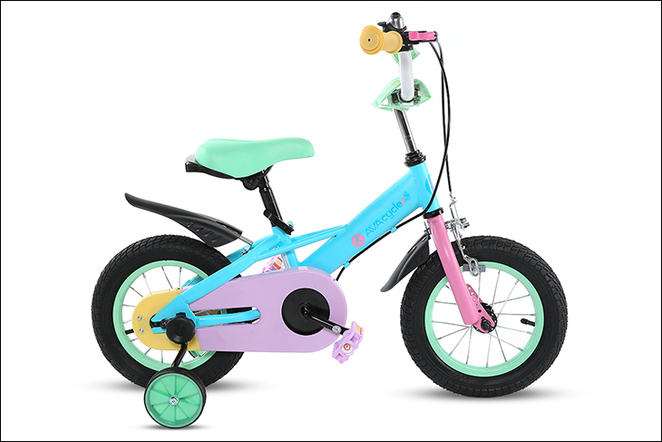 Xe Đạp Trẻ Em AVACYCLE Macaroon JY906-12 12 Inch phù hợp cho bé có chiều cao trung bình từ 80 - 100cm